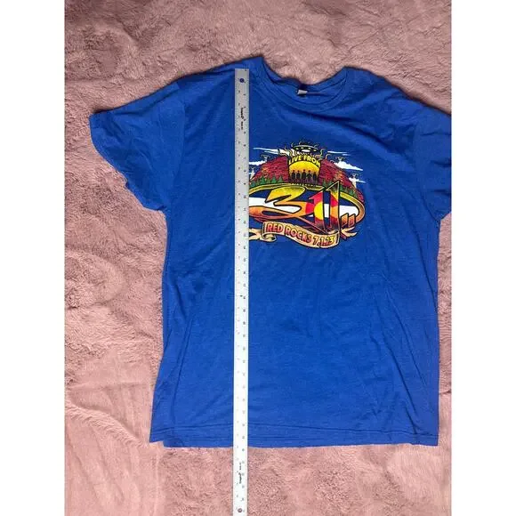 311 Live From Red Rocks 2023 Tour T-Shirt Morrison CO July 1st XXL Band Tee - Picture 4 of 7